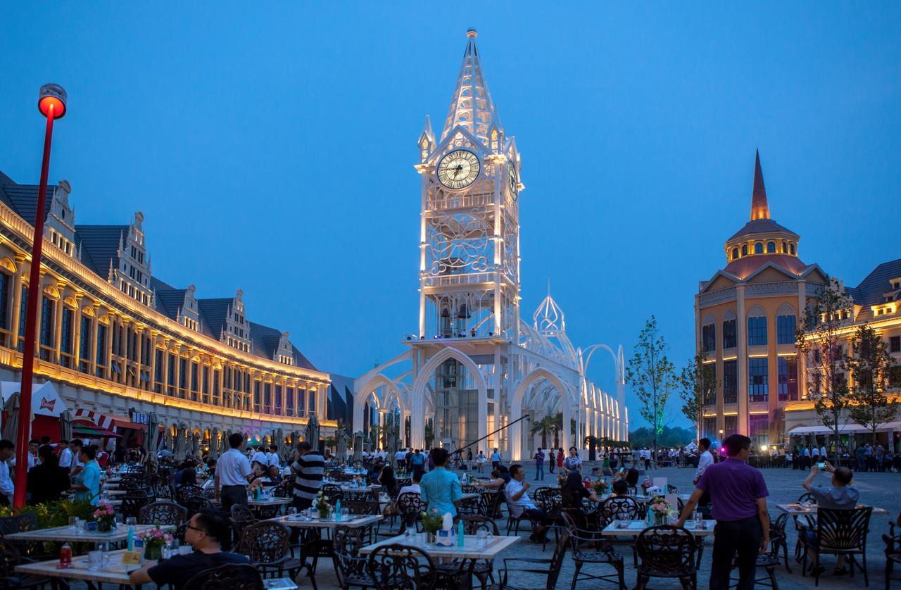 Qingdao Mangrove Tree Resort World - Red Coral Hotel Jiaonan Exterior foto